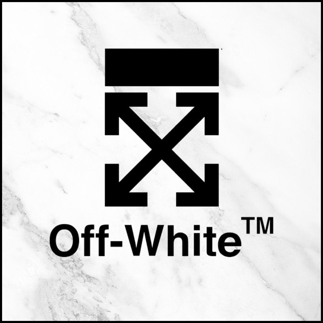 Off white logo black best sale