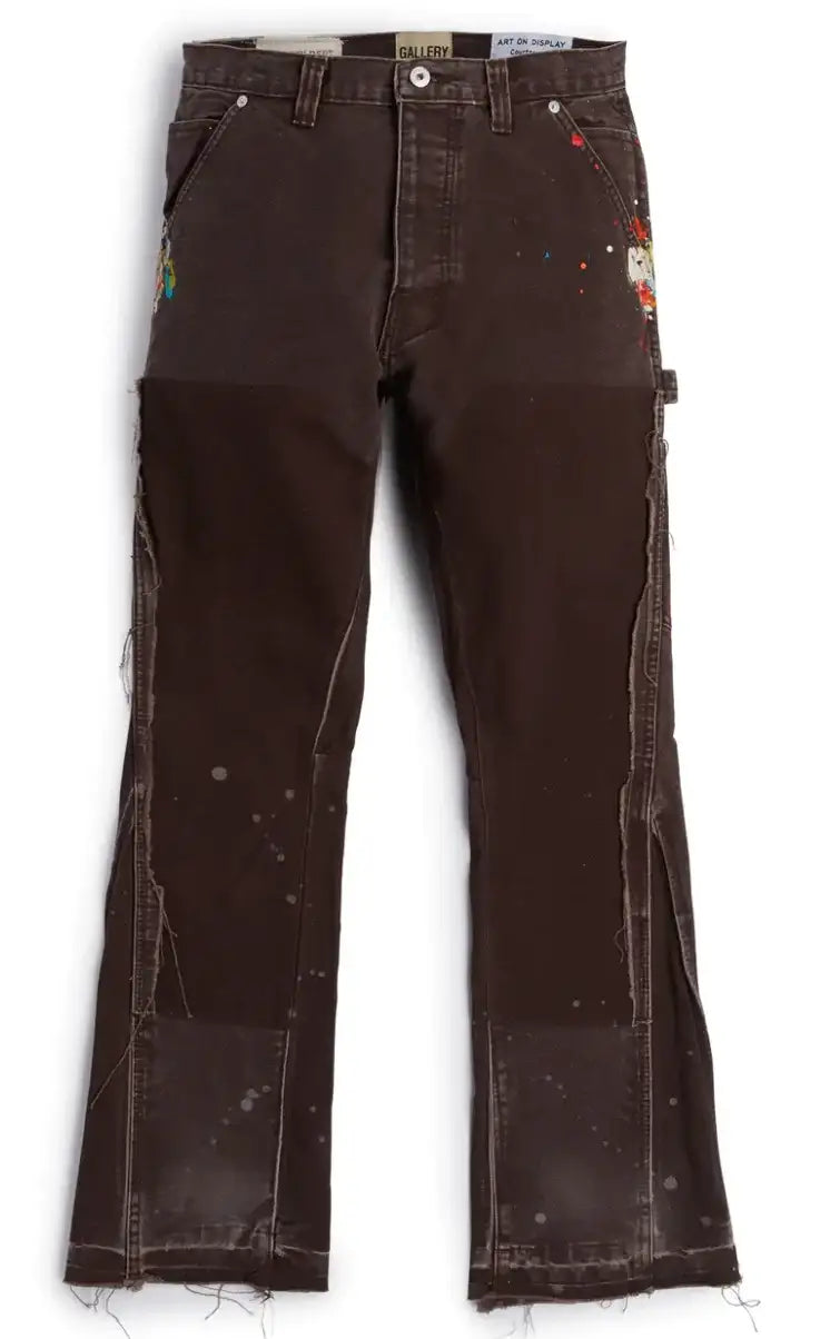 GALLERY DEPTLA Flare Carpenter Tanデニムパンツ GALLERY DEPT. LA FLARE CARPENTER | TAN