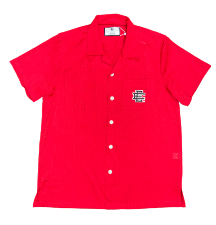 Eric Emanuel 'Red' Collared Jersey