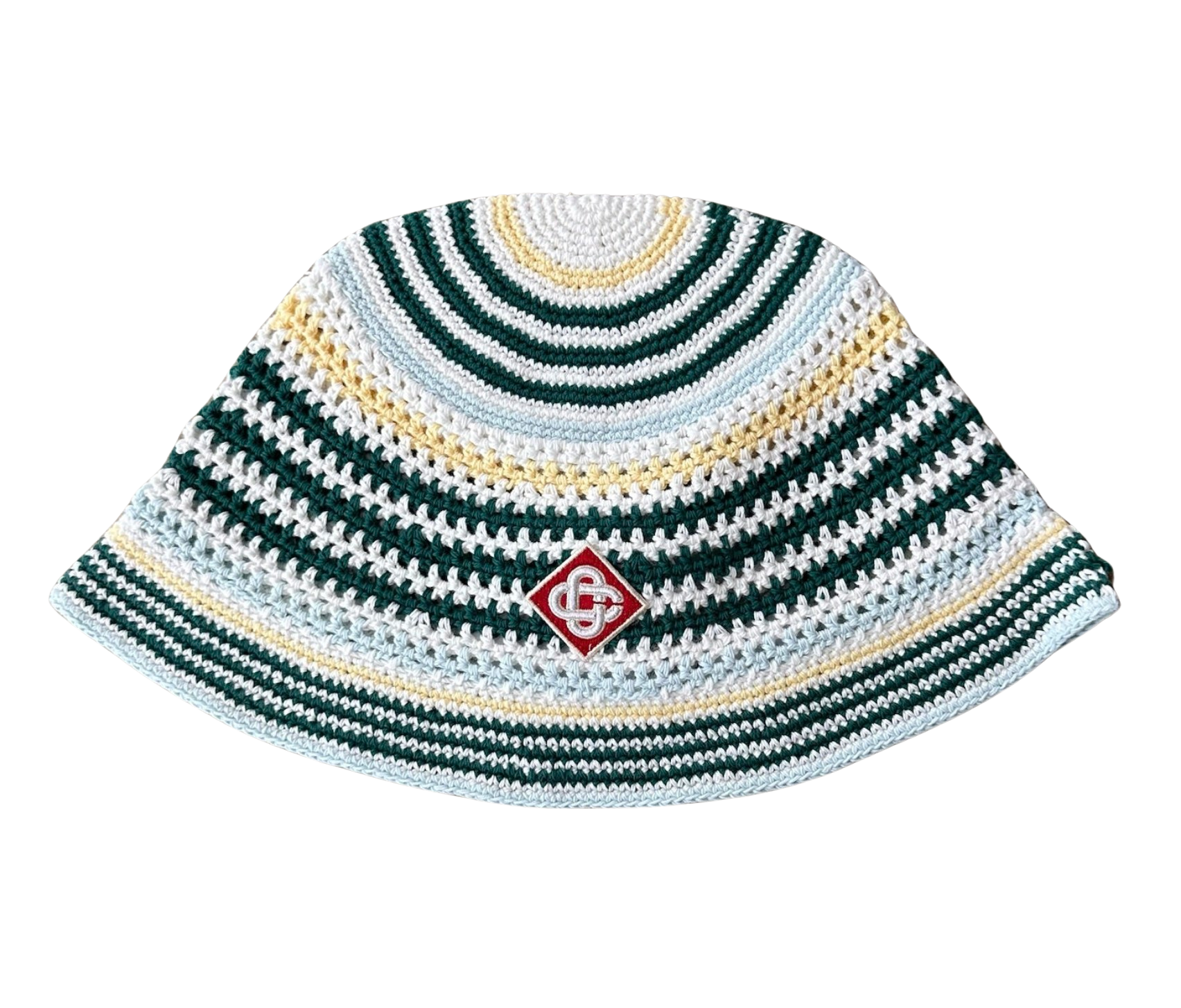 Chapeaud’O Raffia Crocet Casablanca Casablanca - Monogram Crochet Hat | HBX - Globally Curated