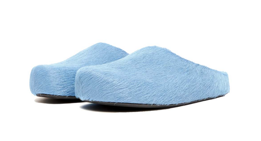 Marni 'Blue' Sabot Slippers