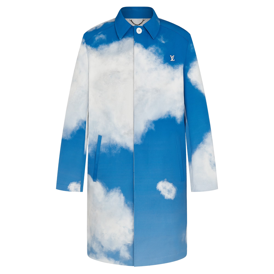 Louis Vuitton 'LV Clouds' Trench Coat