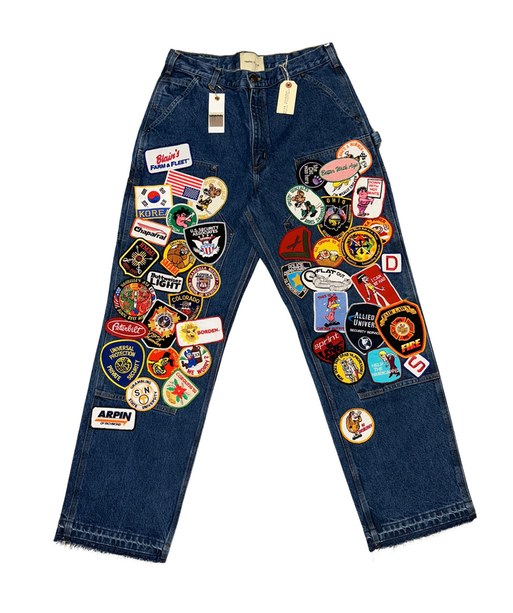 *Better With Age 'Patch' Carpenter Jeans