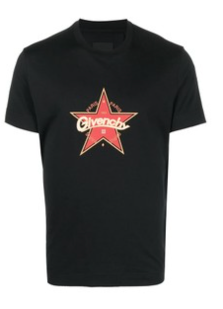 Givenchy Star Logo Tee Black