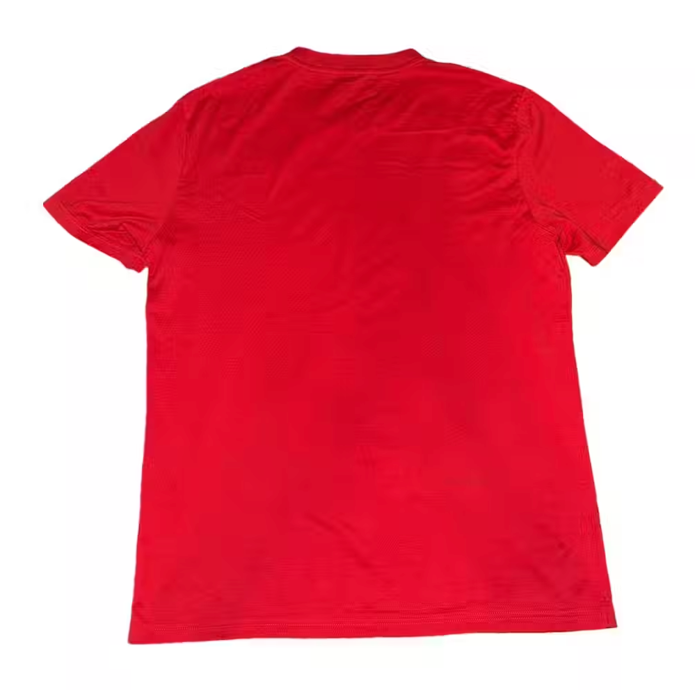Givenchy 'Erosion Logo' Red Tee