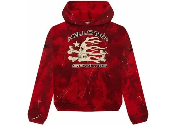 Hellstar Sports Red Tie-Dye Skull SweatPant Set – Showroom LA