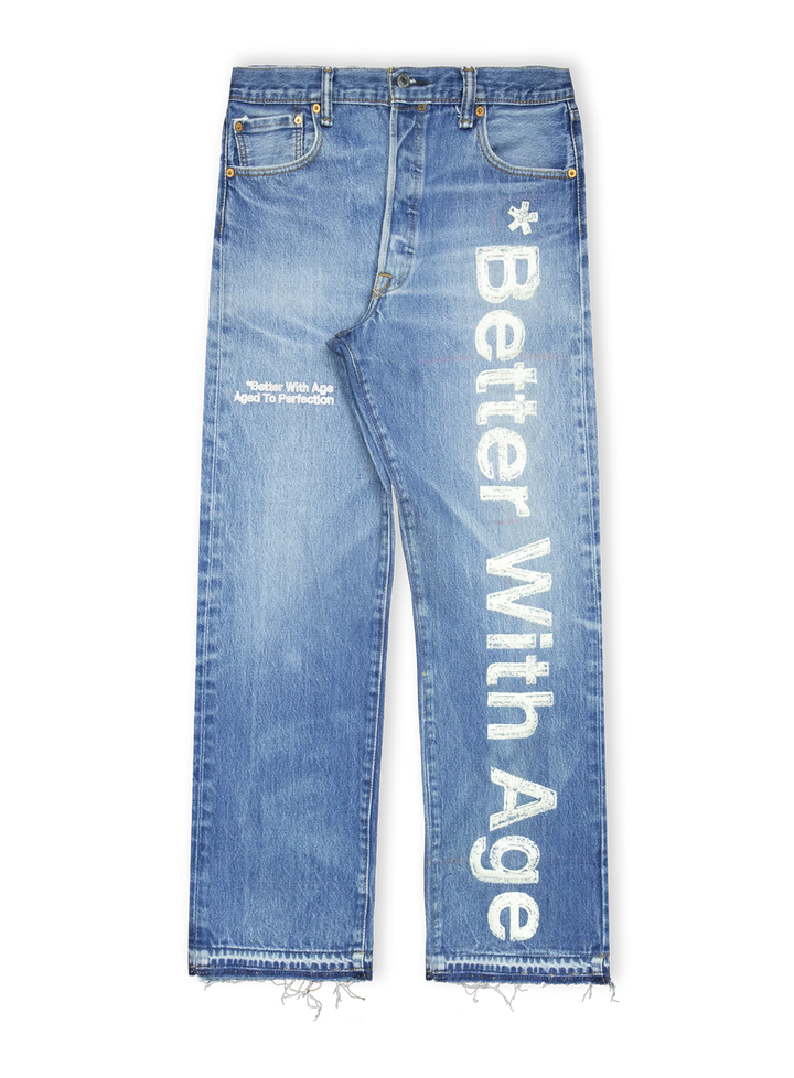 *Better With Age 'In Case You Forgot' Embroidered Jeans