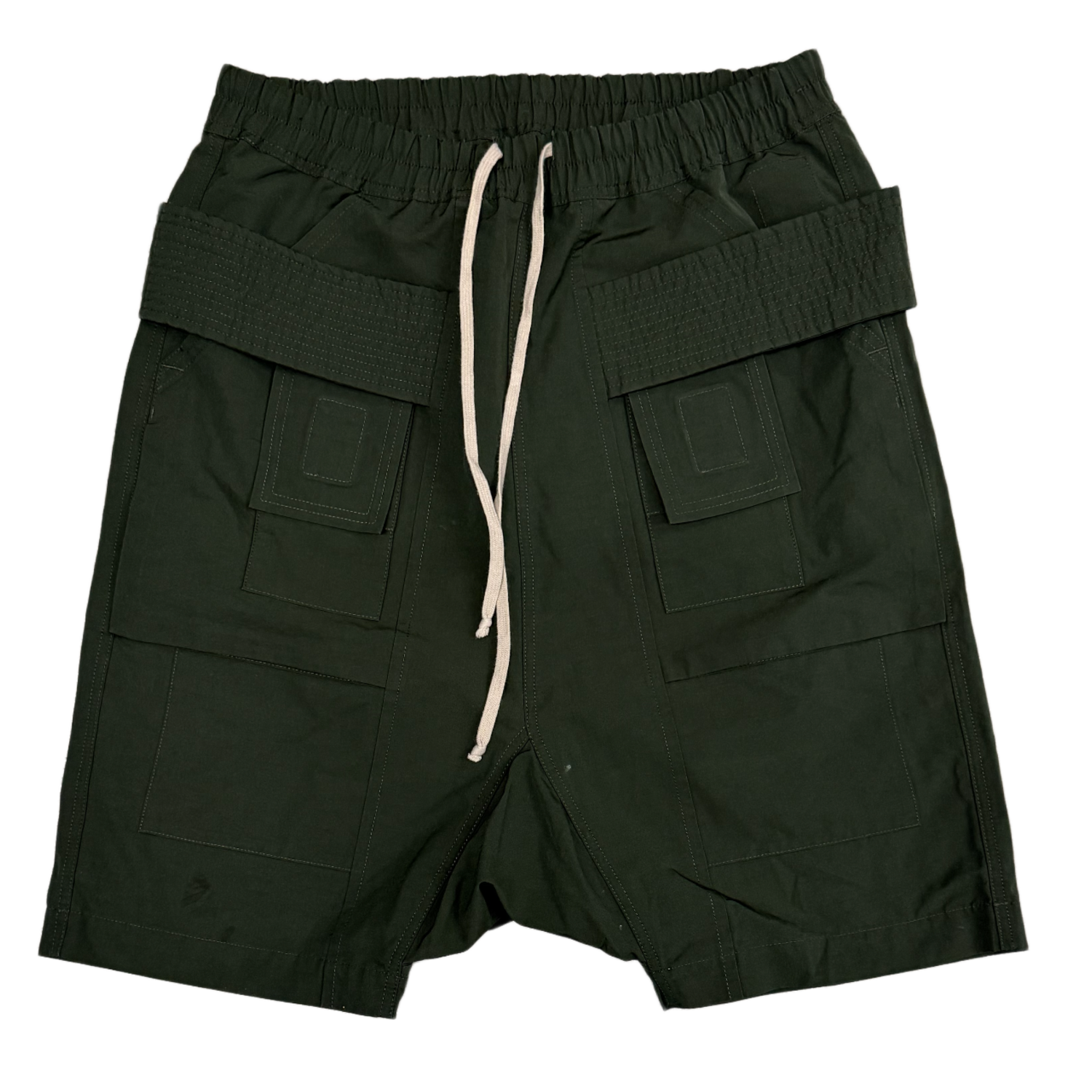 Rick Owens 'Forest Green' Cargo Pod Shorts – Showroom LA