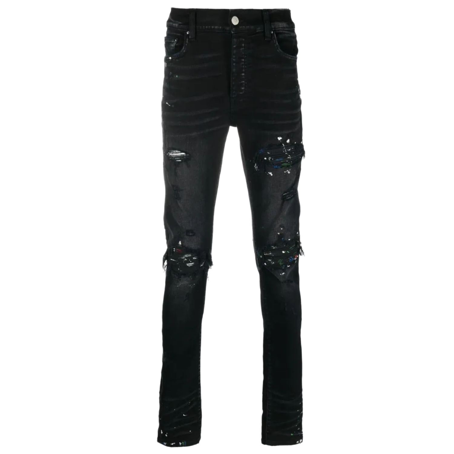 Amiri 'MX1 Paint Splatter' Black Jeans – Showroom LA