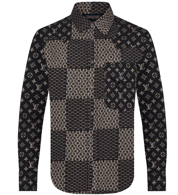 Louis Vuitton x Nigo 'Damier Waves' Flannel Shirt