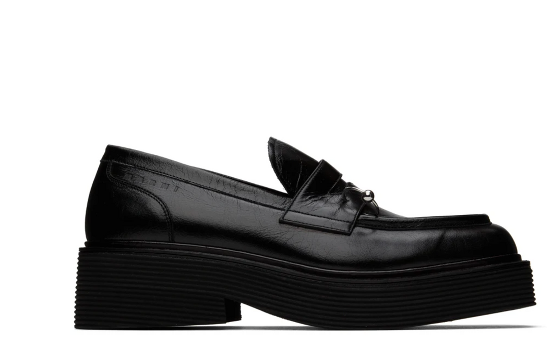 Marni 'Black Piercing' Loafers