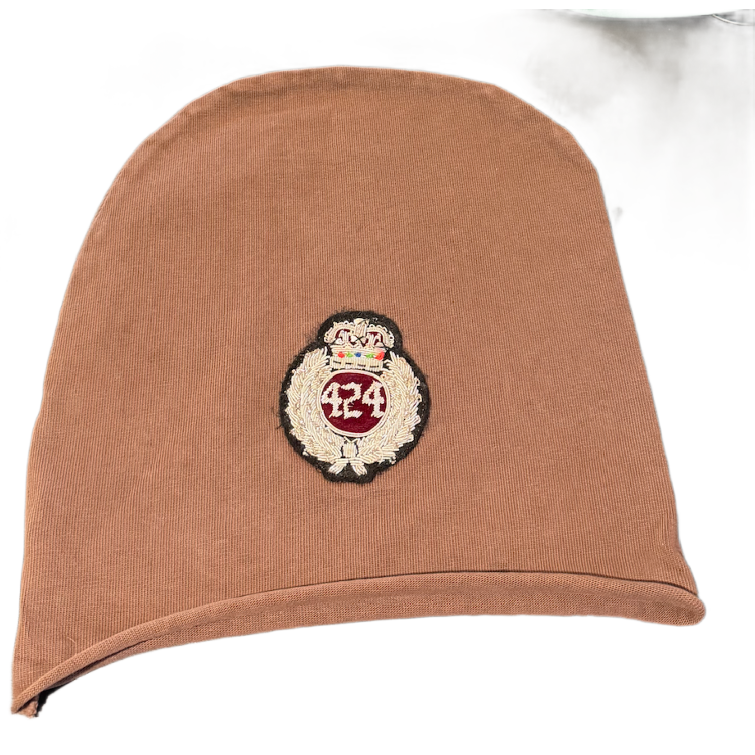 424 'Crest' Brown Beanie – Showroom LA
