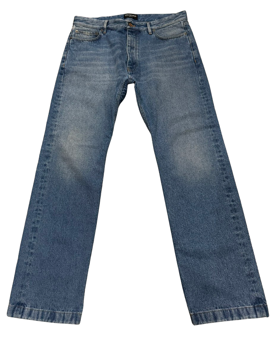 Balenciaga Blue Denim Jeans