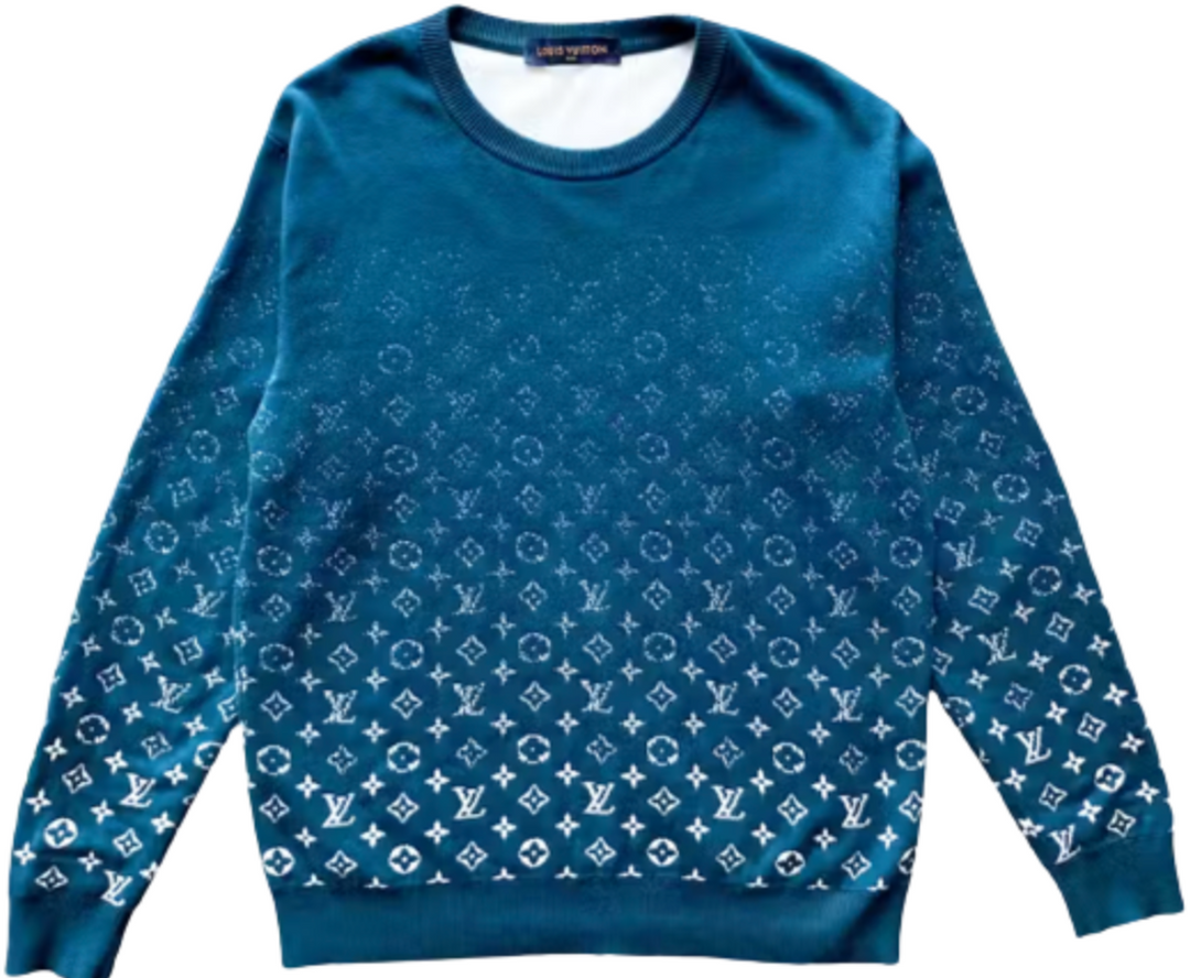 Louis Vuitton Gradient Sweater Teal