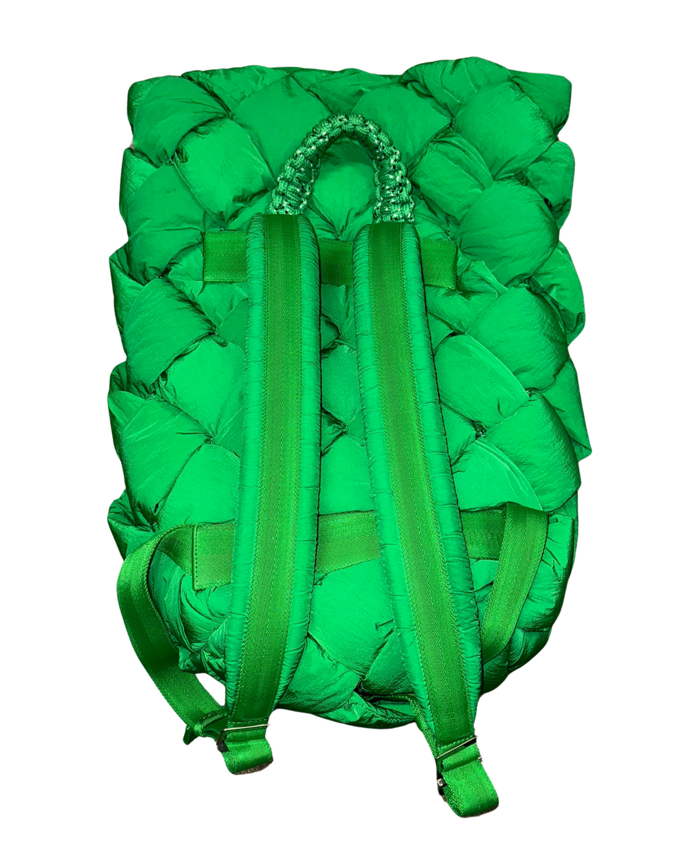 Bottega Veneta 'Green' Puffer Backpack