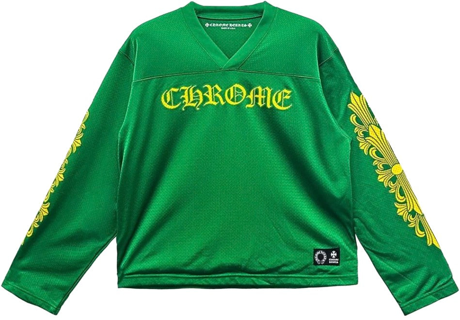 Chrome Hearts Sports Mesh Warm Up Jersey Green – Showroom LA