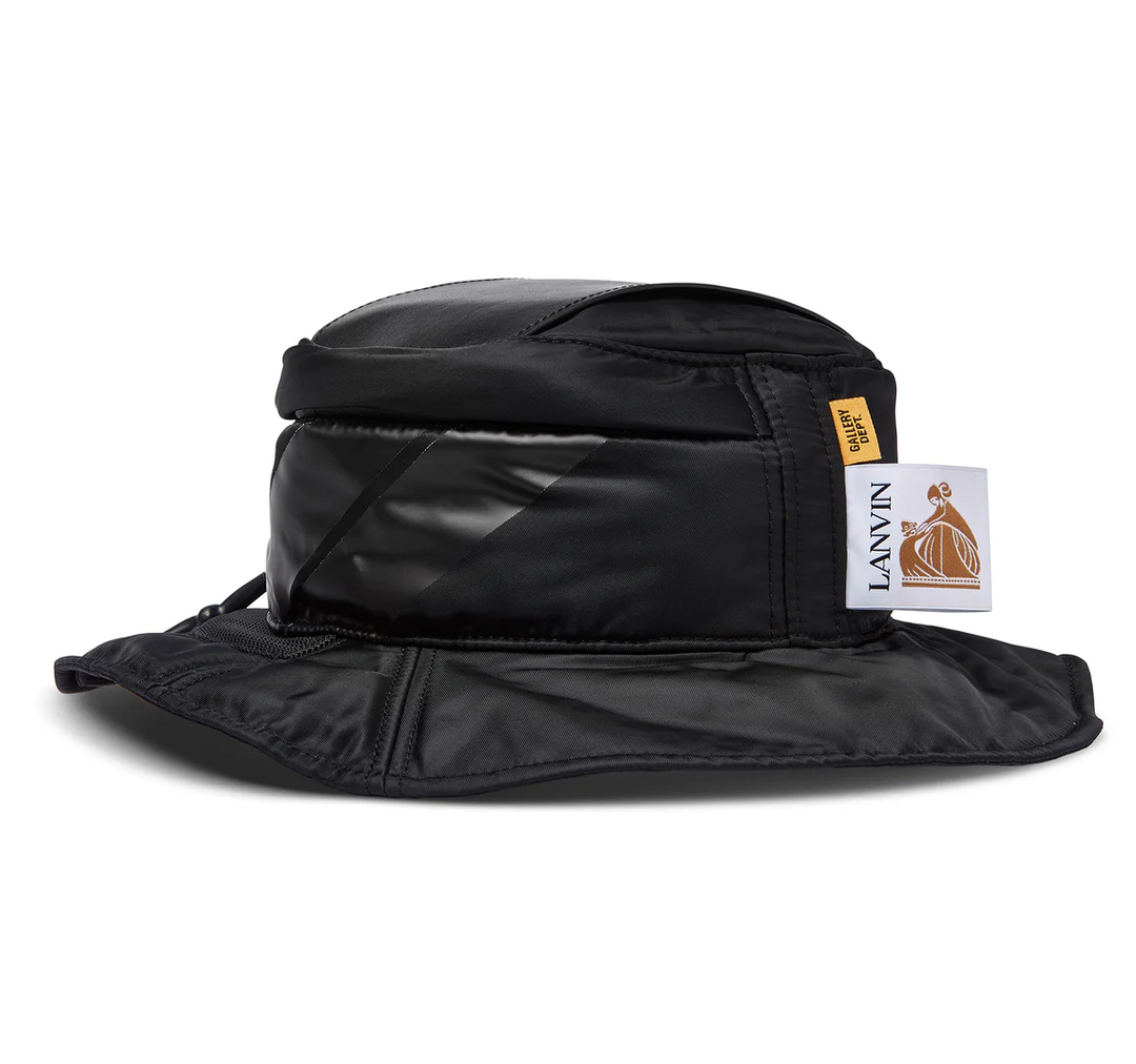 Gallery Dept x Lanvin 'Tactical' Black Bucket Hat
