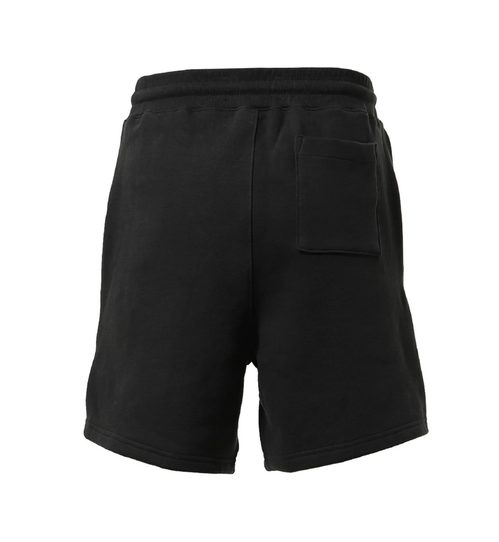 Satoshi Nakamoto 'Studded Logo' Black Shorts