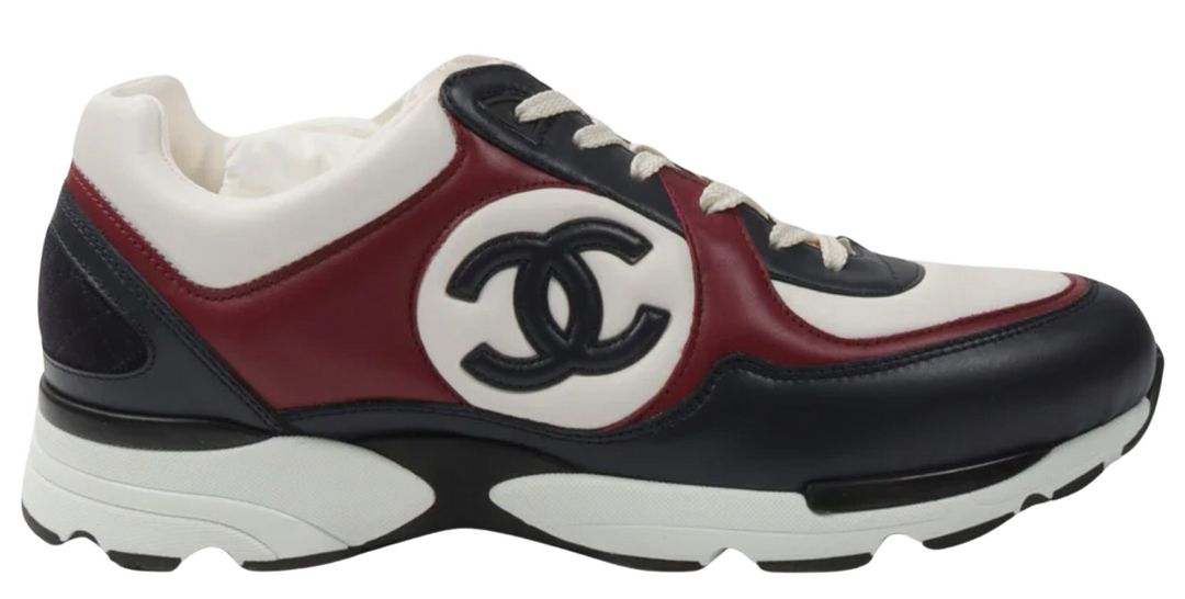 Chanel 'CC' Leather Trainer Sneaker