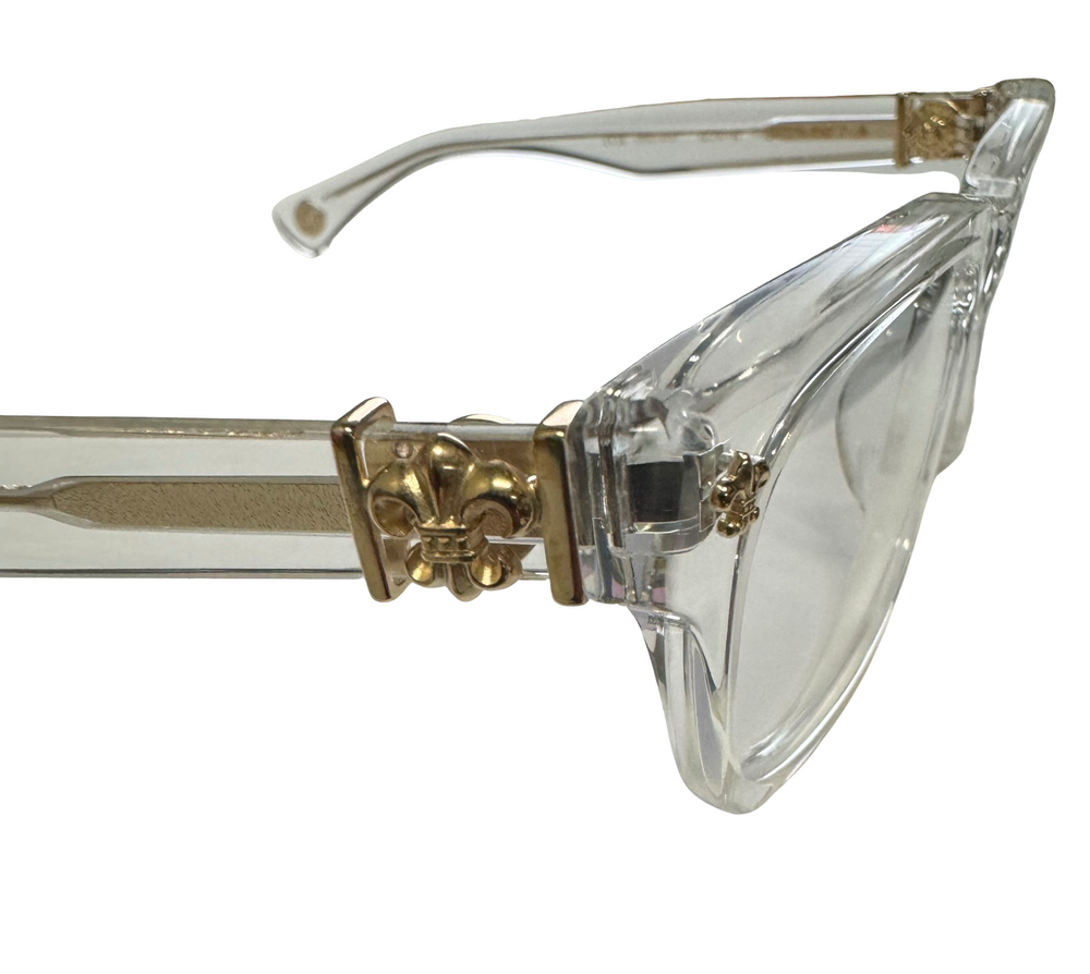 Chrome Hearts 'Gittin Any?' 18k Crystal Glasses