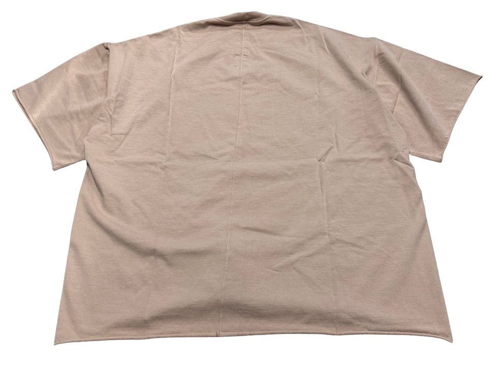 Rick Owens DRKSHDW 'Tommy' Faded Pink Tee