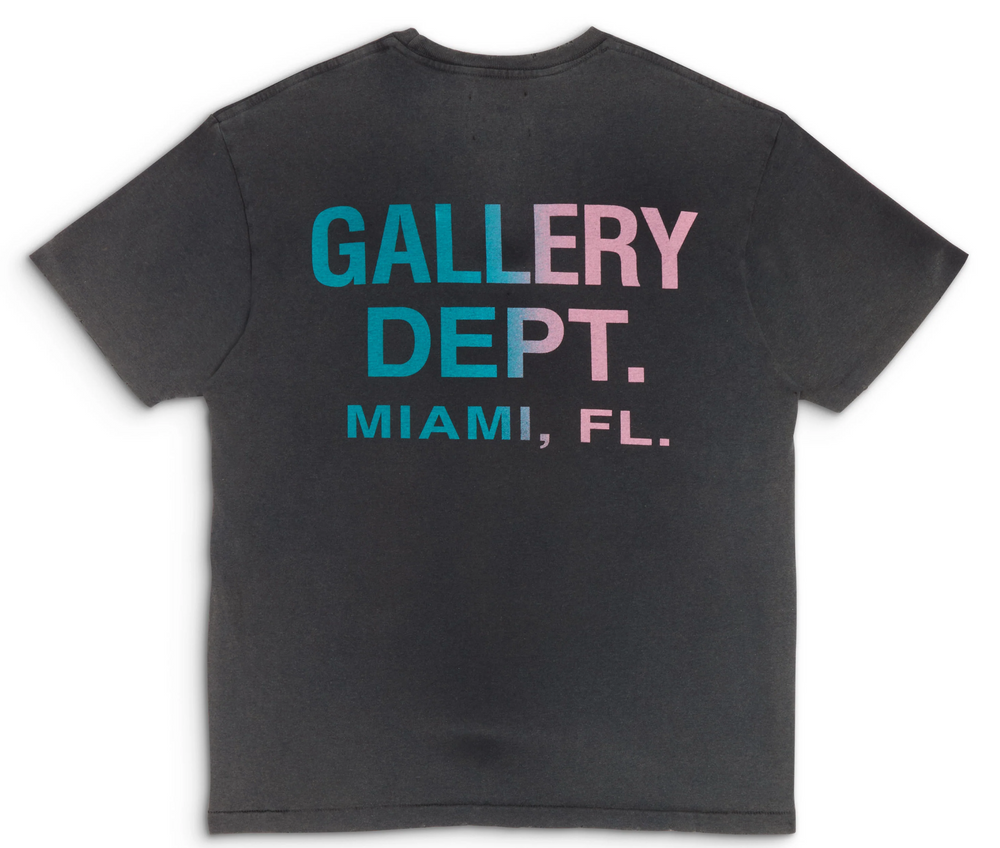 Gallery Dept. Miami Boardwalk Tee Black