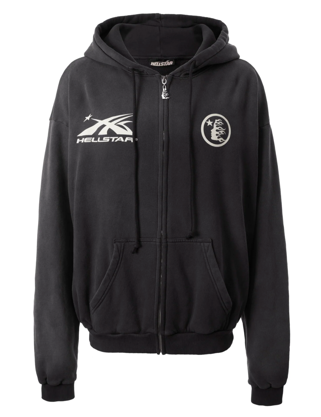 Hellstar Sports Black Zip Up Hoodie – Showroom LA Hellstar Sports Black Zip Up Hoodie – Showroom LA