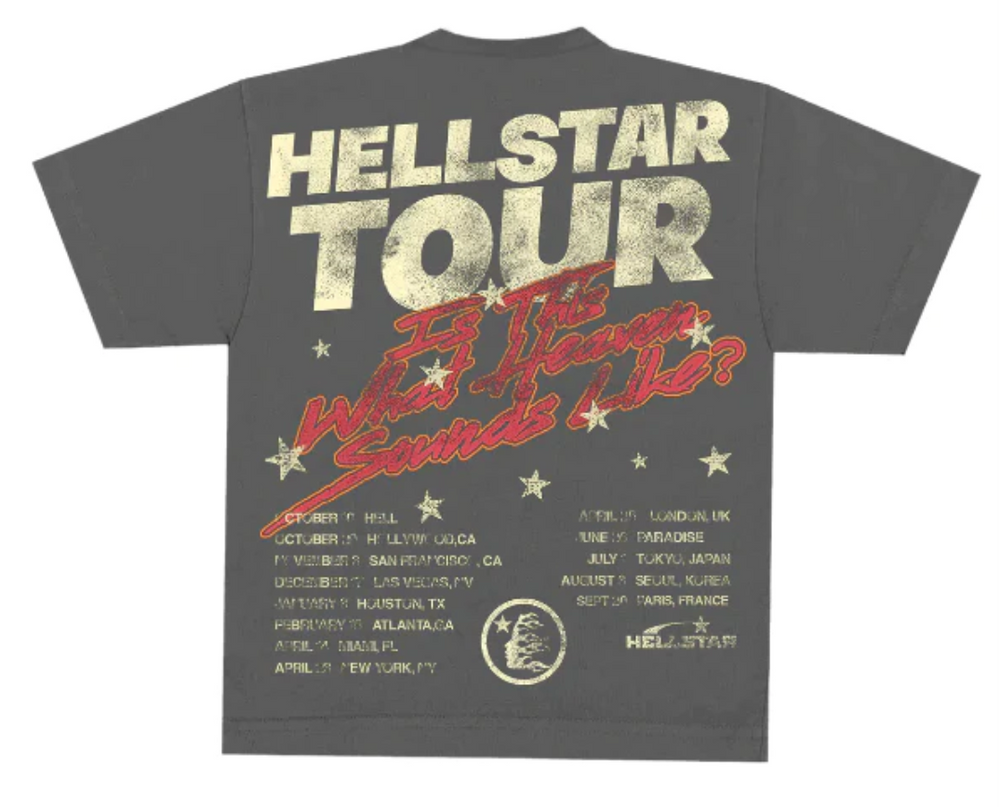 Hellstar 'Biker Tour' Black Tee