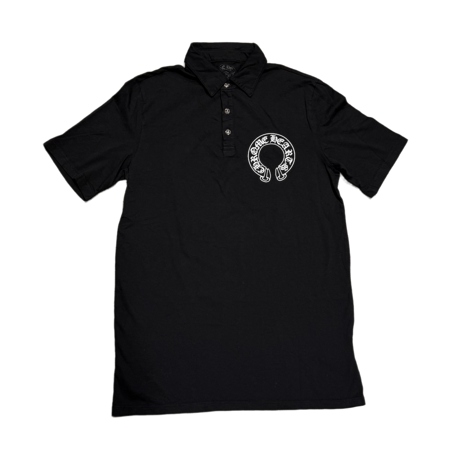 Chrome Hearts 'Horseshoe' Black Polo – Showroom LA