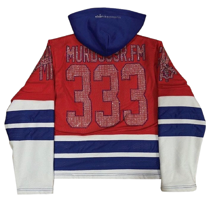 Murd333r.fm 'Swamp Angels' Hockey Jersey Hoodie