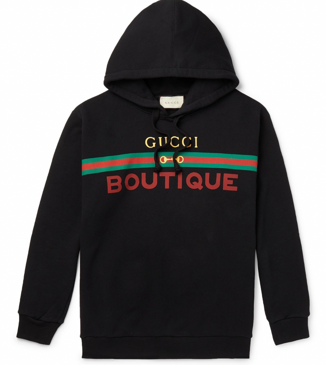 Gucci 'Boutique' Black Hoodie