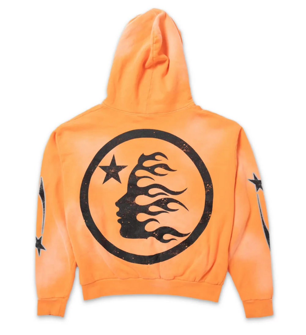 Hellstar 'Orange' Logo Hoodie