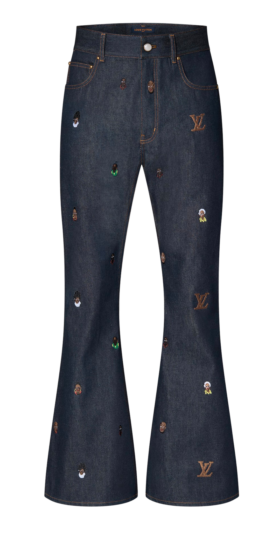 Louis Vuitton 'Henry Taylor' Bootcut Denim Jeans
