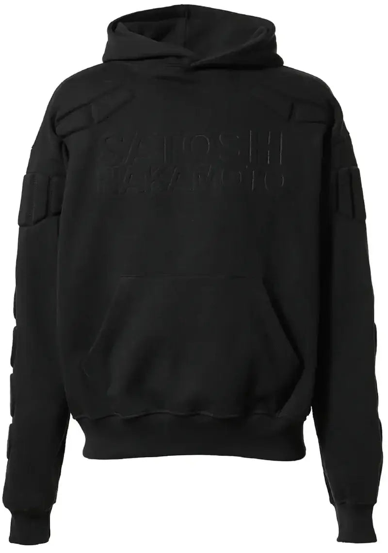 【超特価sale開催】  Satoshi LA Showroom – Hoodie Moto Padded 'Black' Nakamoto トップス