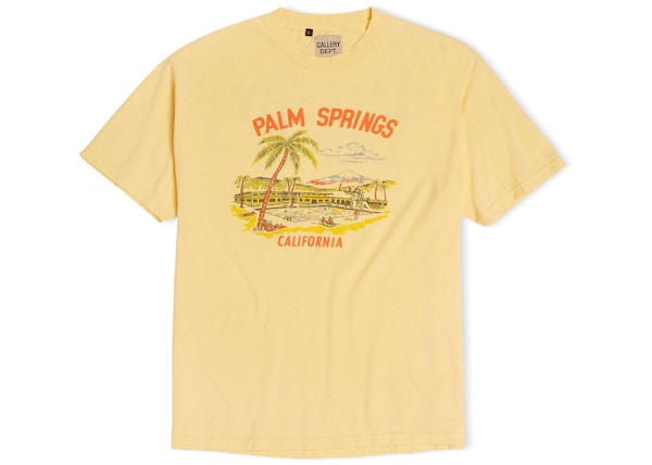 Gallery Dept. 'Palm Springs' Yellow Tee