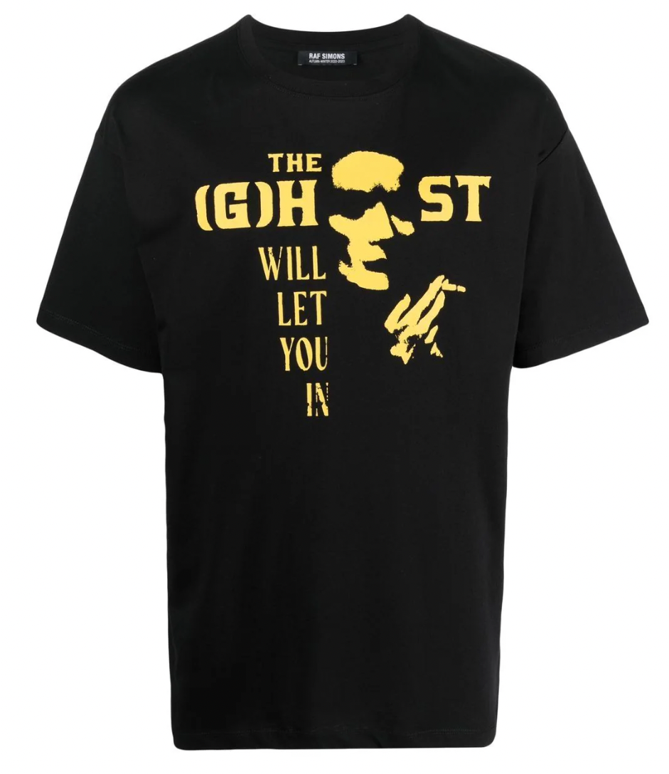 Raf Simons 'Ghost Will Let You In' Tee