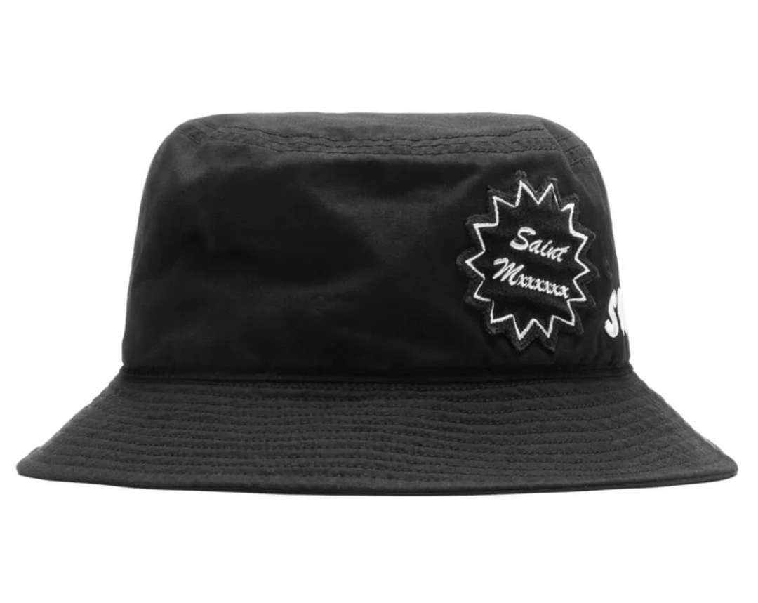 Saint Michael 'MX6' Black Bucket Hat