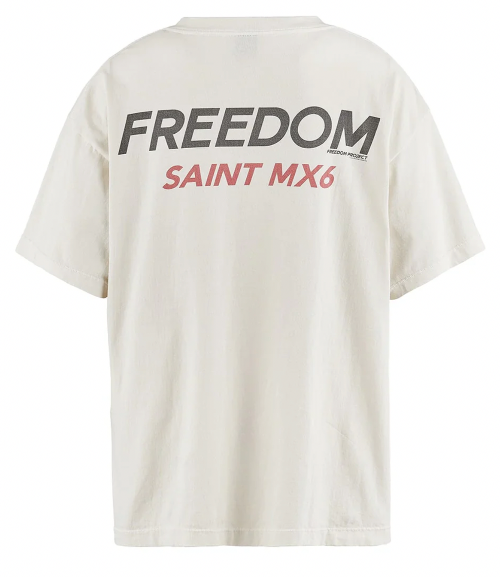 Saint Michael 'Freedom' White Tee