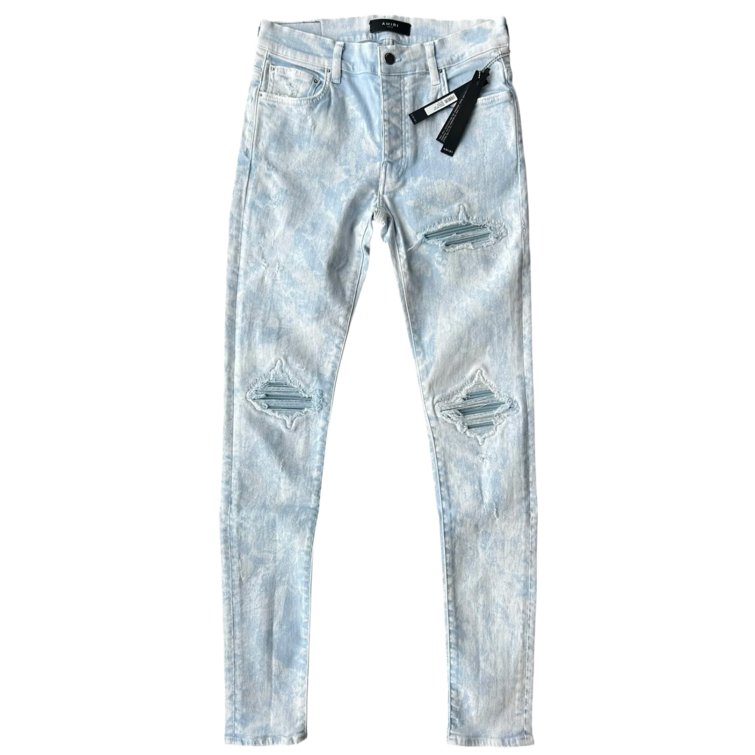 パンツ amiri mineralwash mx1 Amiri 'Mineral Wash' Light Blue MX1 Jeans – Showroom LA