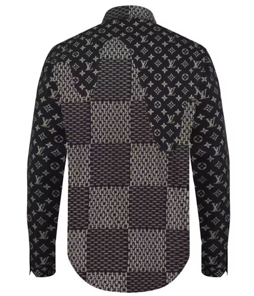 Louis Vuitton x Nigo 'Damier Waves' Flannel Shirt