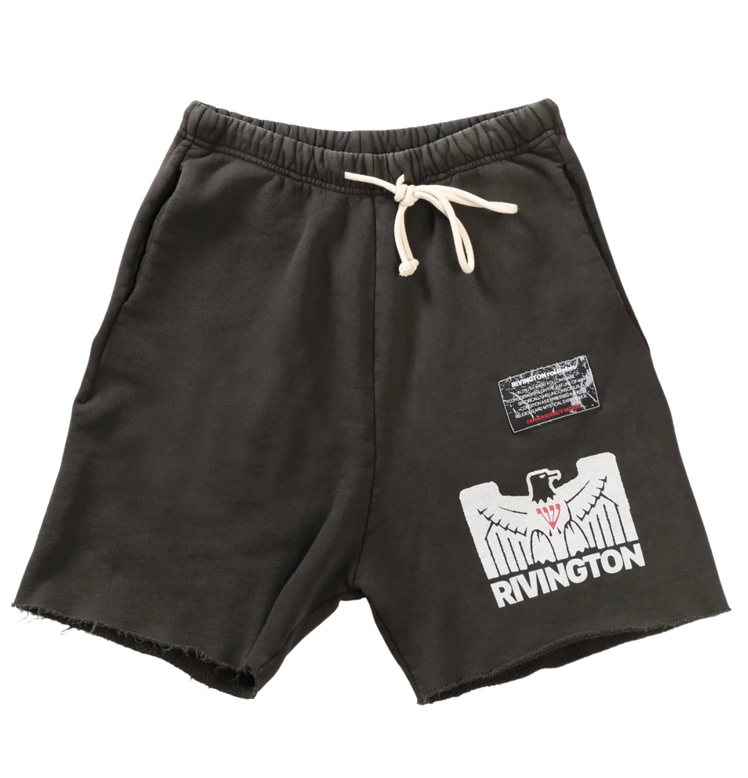 Rivington roi Rebis 'Flag' Black Shorts