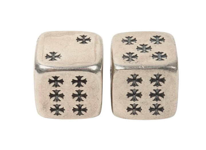 Chrome Hearts 'Silver' Large Dice