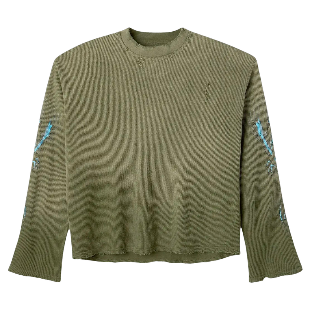 Gold+Vintage Gallery Raspberry Hills 'Pelican' Thermal Longsleeve