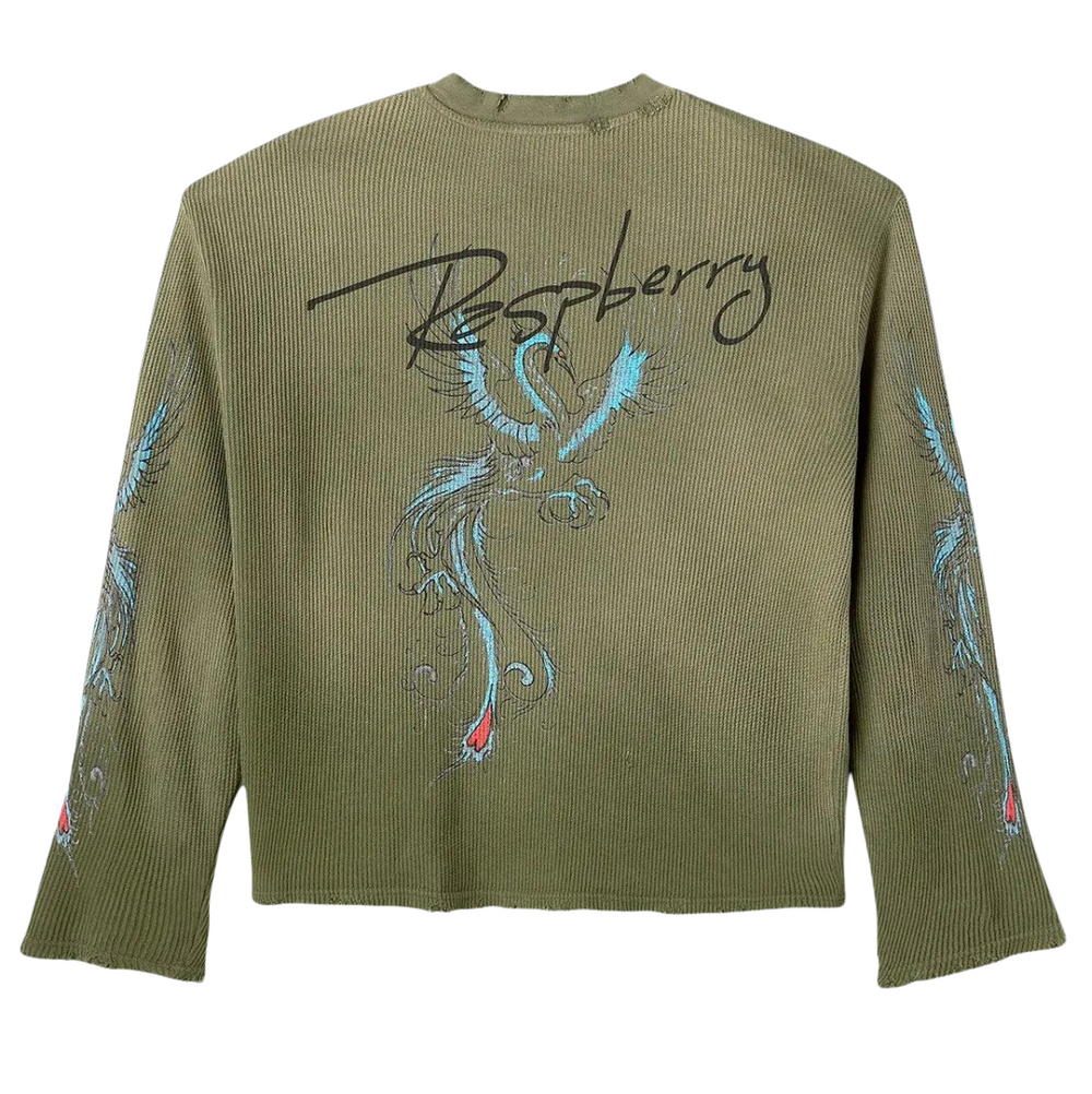 Gold+Vintage Gallery Raspberry Hills 'Pelican' Thermal Longsleeve