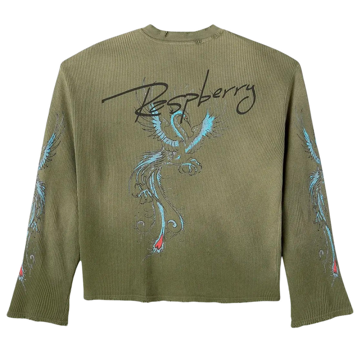 Gold+Vintage Gallery Raspberry Hills 'Pelican' Thermal Longsleeve
