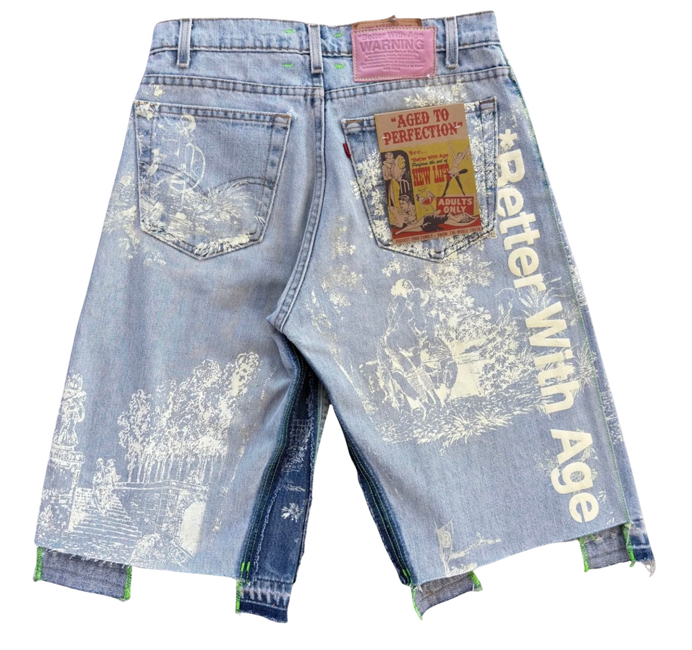 *Better With Age 'Teresa' Denim Shorts