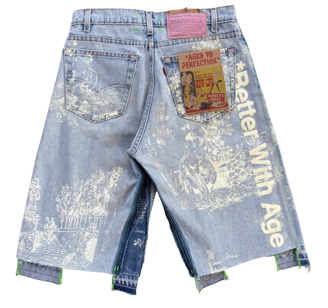 *Better With Age 'Teresa' Denim Shorts