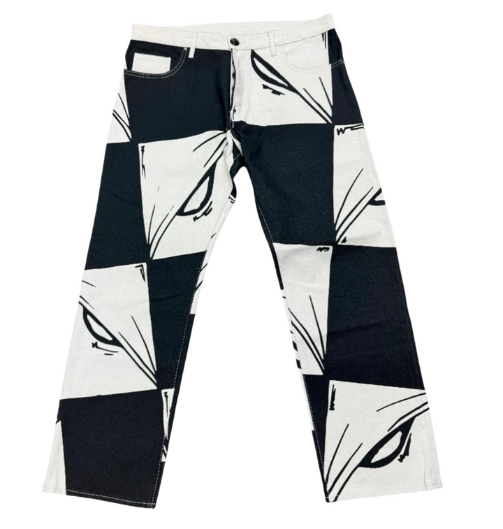 Matty Boy Anti-Promo 99 Eyes 'Checkered' Jeans