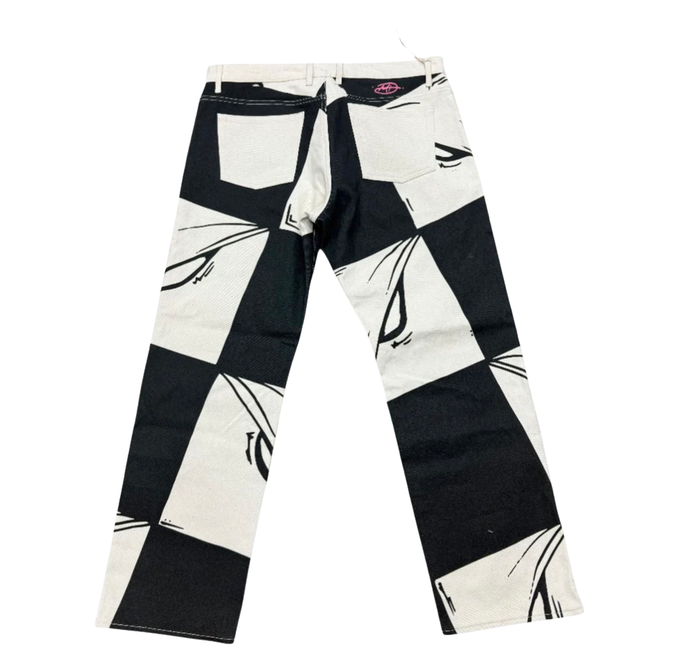 Matty Boy Anti-Promo 99 Eyes 'Checkered' Jeans
