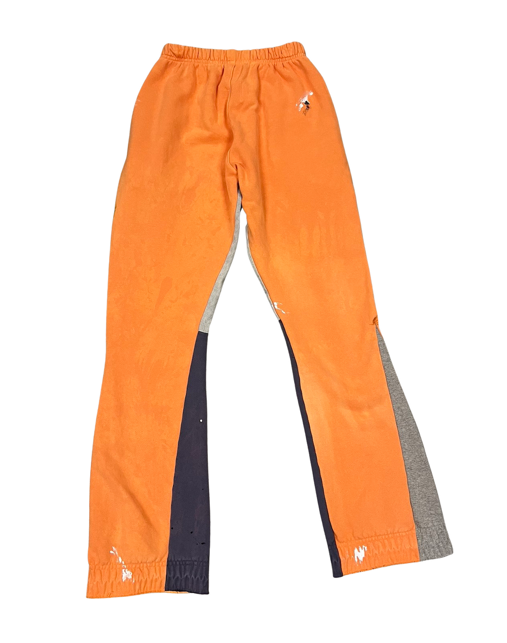 Gallery Dept Orange Painter Flare Sweatpants